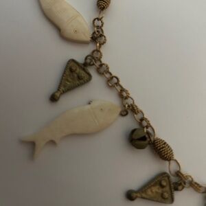 Vintage Fish Necklace